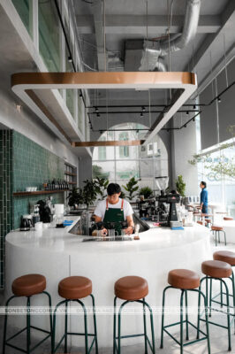 sơn hiệu ứng bê tông we go coffee