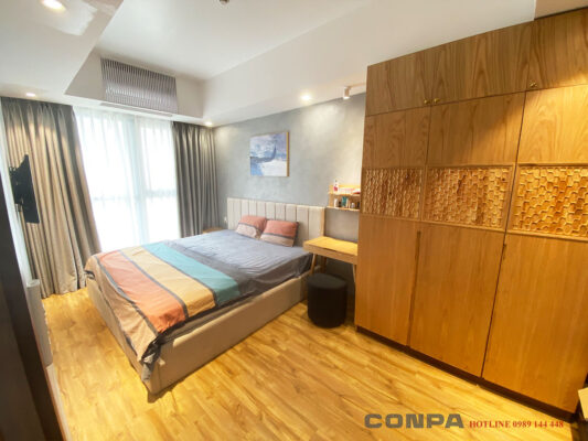 Sơn trang trí phòng ngủ chung cư Hiyori Garden Tower Đà Nẵng