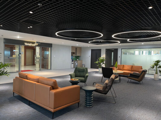 phòng tiếp khách hàng Vietinbank Sông Hàn Đà Nẵng